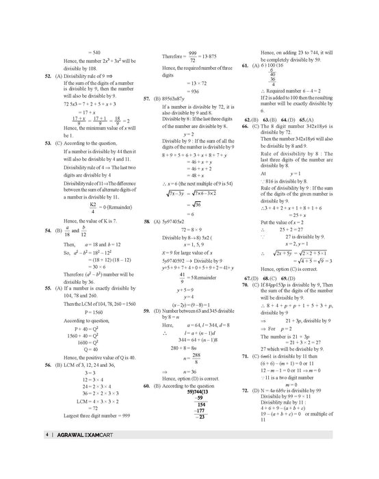 Examcart SSC Math Question Bank Solutions Book In English Examcart SSC Math Question Bank Solutions Book In English