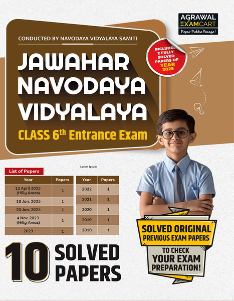 jnv solved paper book