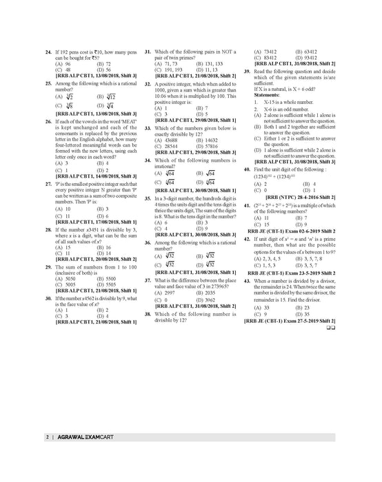 math book for railway exam math book for railway exam