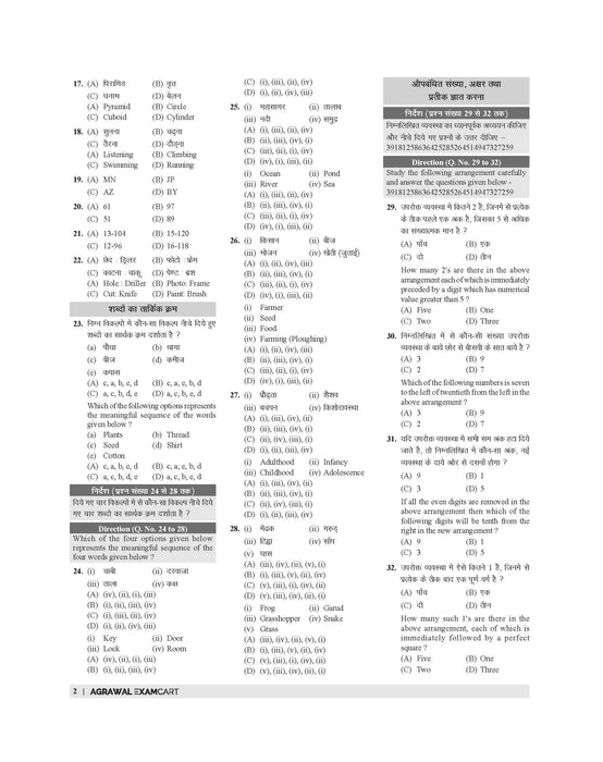 Examcart Class 9 All School Entrance Exams (JNV, Sainik, CHS & NMMS) Solved Papers Book For 2026 Exam (Hindi Medium) Examcart Class 9 All School Entrance Exams (JNV, Sainik, CHS & NMMS) Solved Papers Book For 2026 Exam (Hindi Medium)