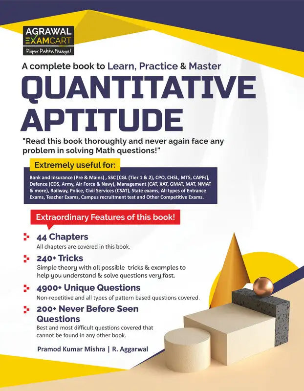 Maths book for All Competitive Exams, COMPLETE MATHS BOOK, Maths Book for All Government Exams, best Maths books, best book for maths for all competitive exams, Best Maths Book for All SSC Exams, Maths book for Competition, Examcart Sampoorn Ganit (Complete Maths)