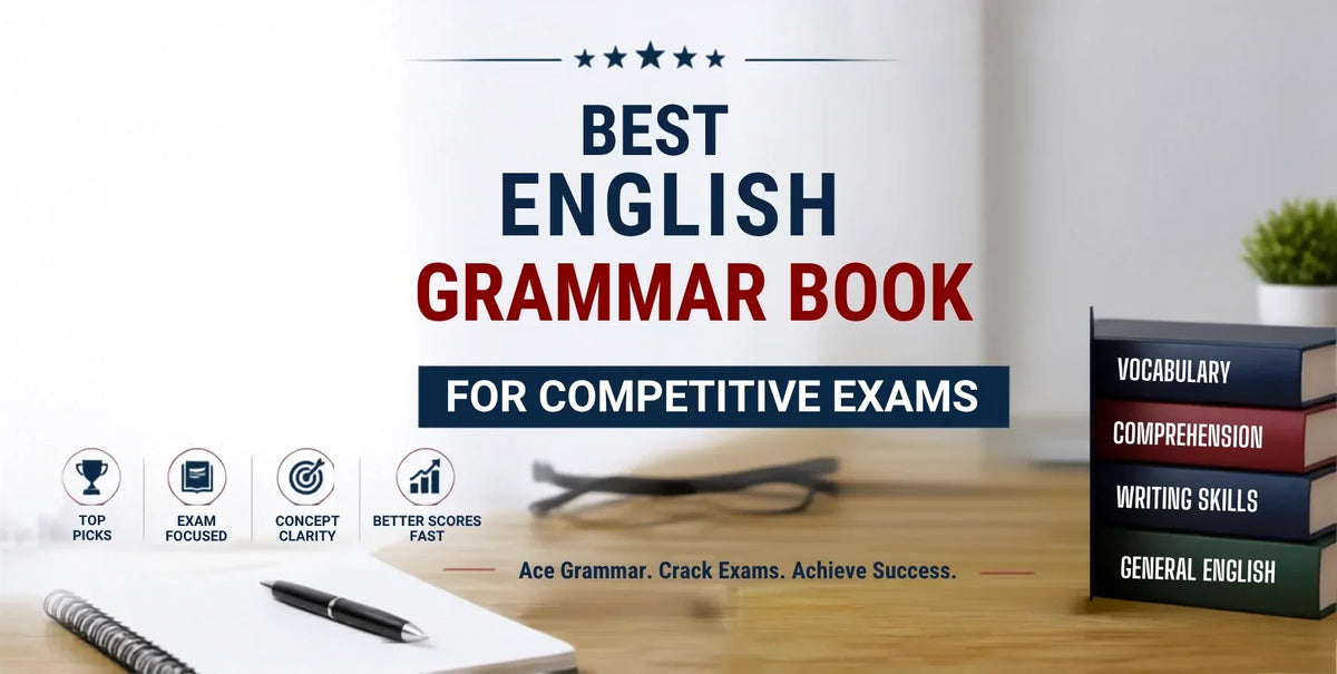 Best English Grammar Book for Competitive Exams 2026 (SSC, Banking, Railway &amp; Defence)