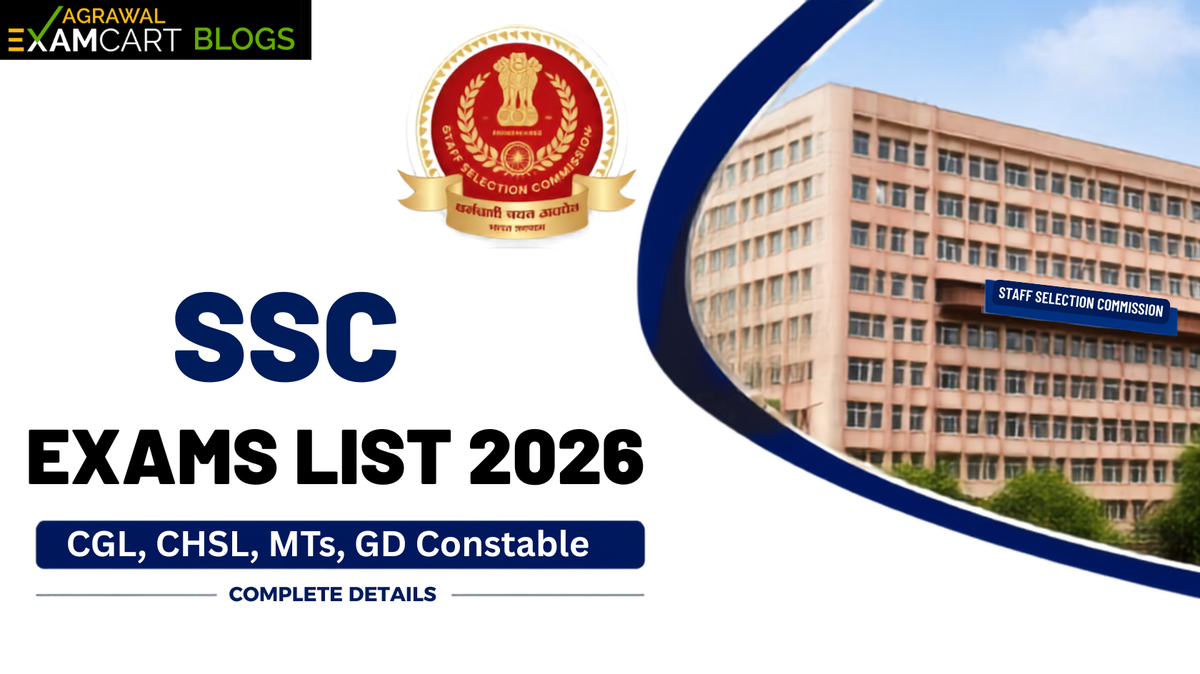 SSC Exam List 2026