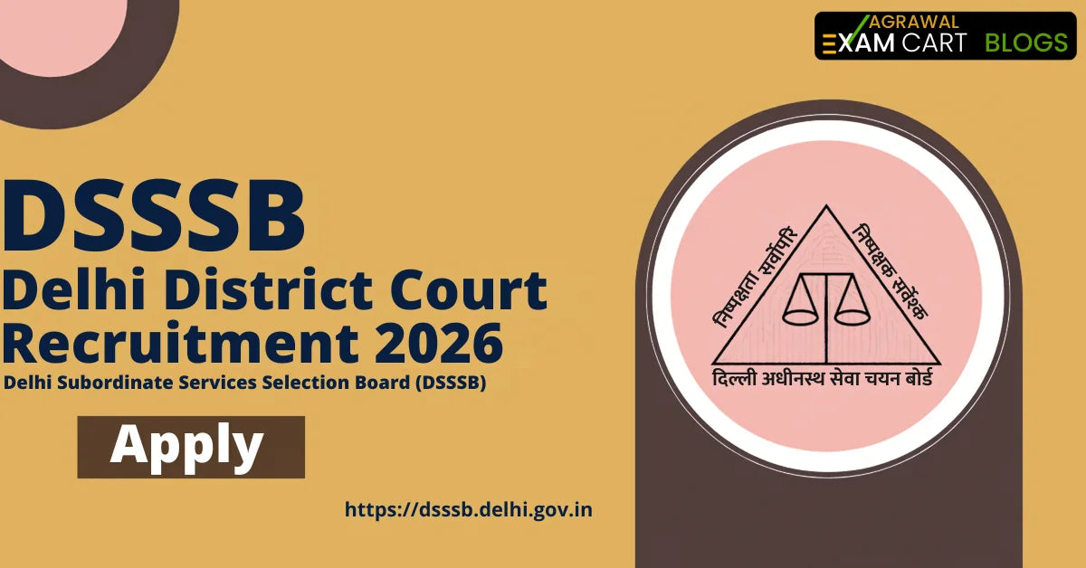 DSSSB Delhi District Court Recruitment 2026