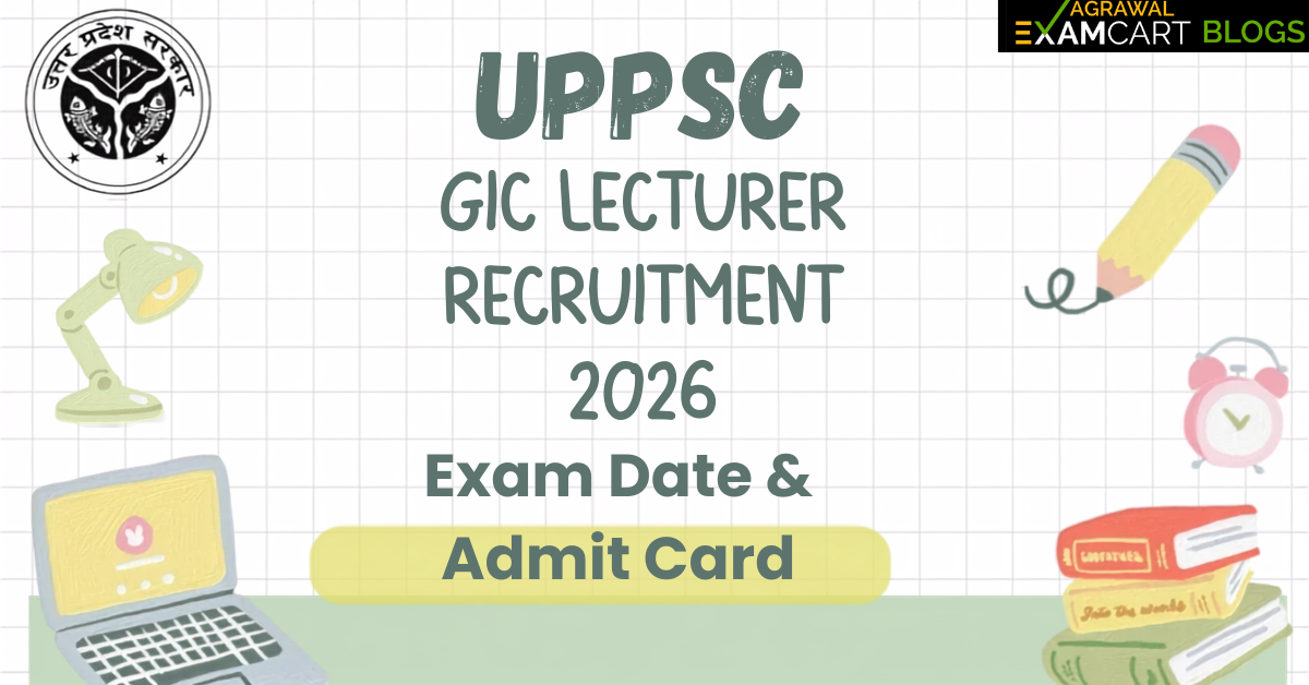 UP GIC Lecturer Admit Card 2026 & complete details
