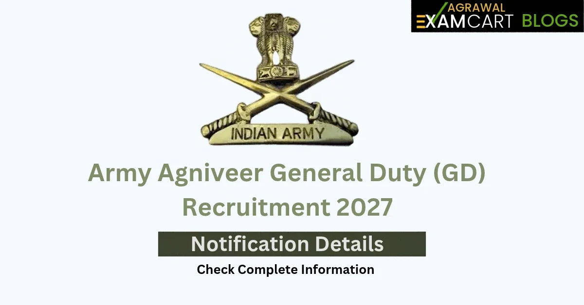 Army Agniveer General Duty (GD) Recruitment 2027 Notification Details