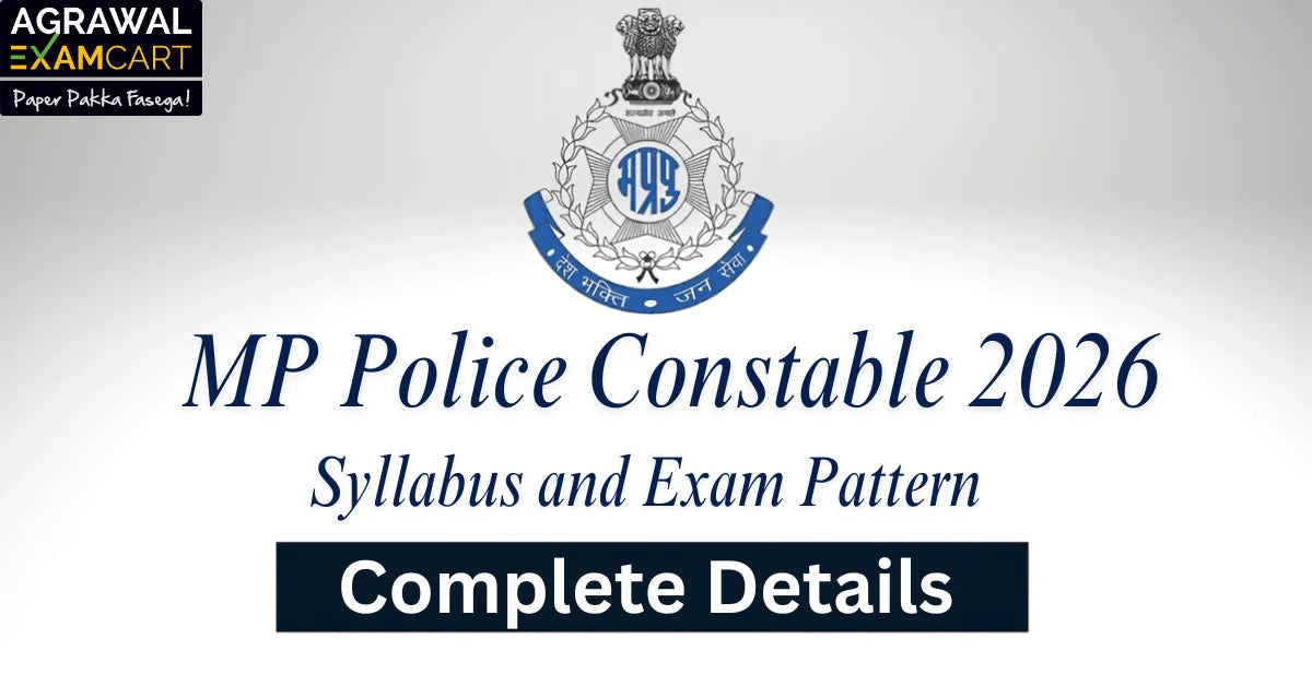 MP Police Constable Syllabus and Exam Pattern 2026