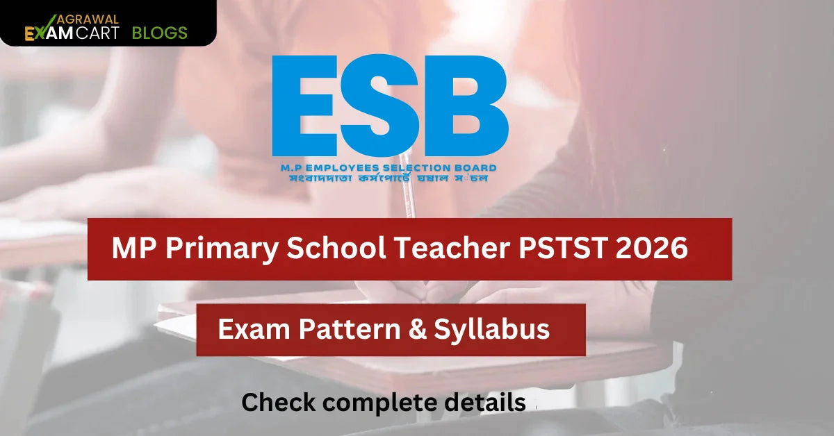 MPESB PSTST 2026: Check Detailed Syllabus & Exam Pattern
