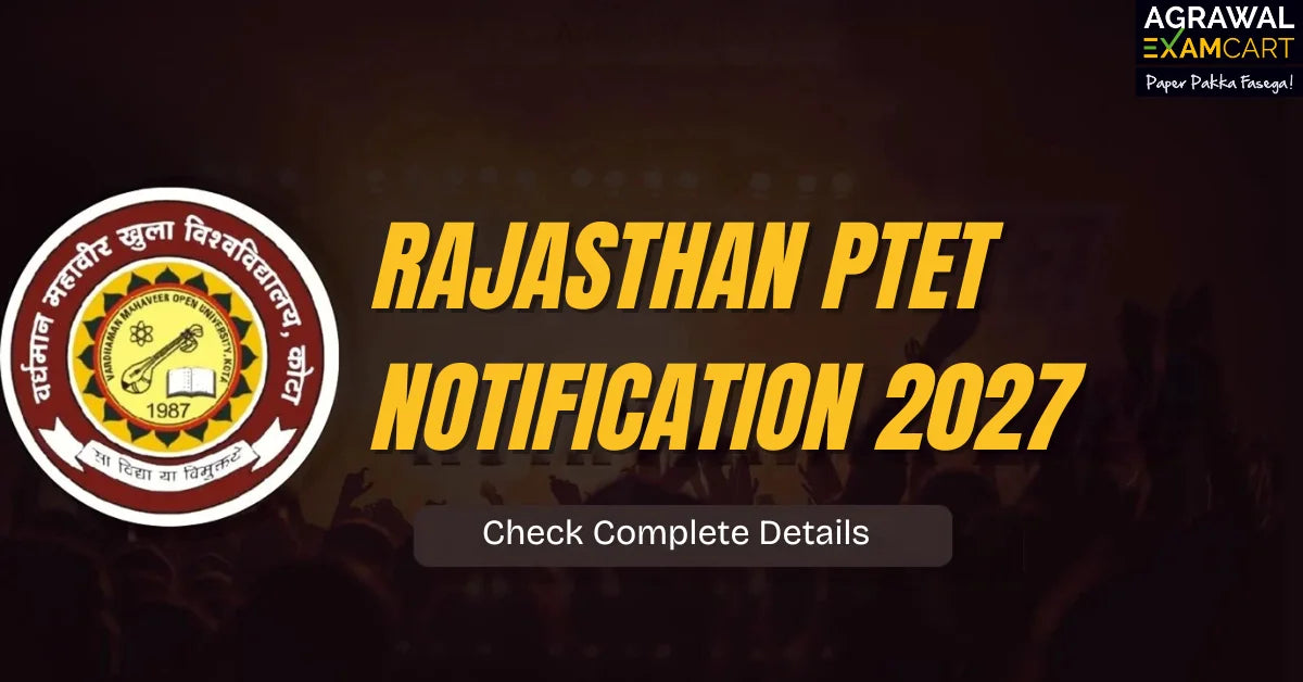 Rajasthan PTET Notification 2027