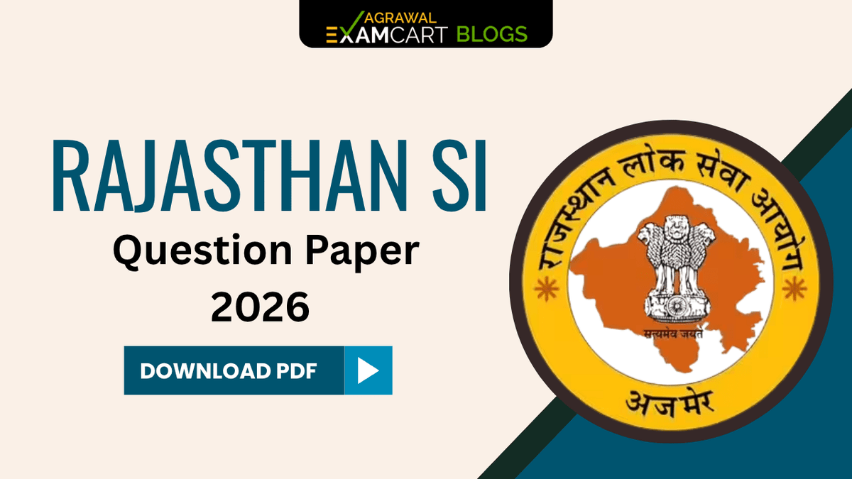 Rajasthan Police Sub Inspector Question Papers, Download PDF