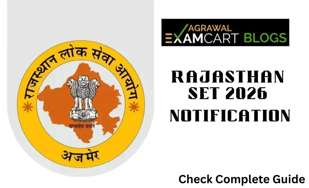 Rajasthan SET Notification 2026