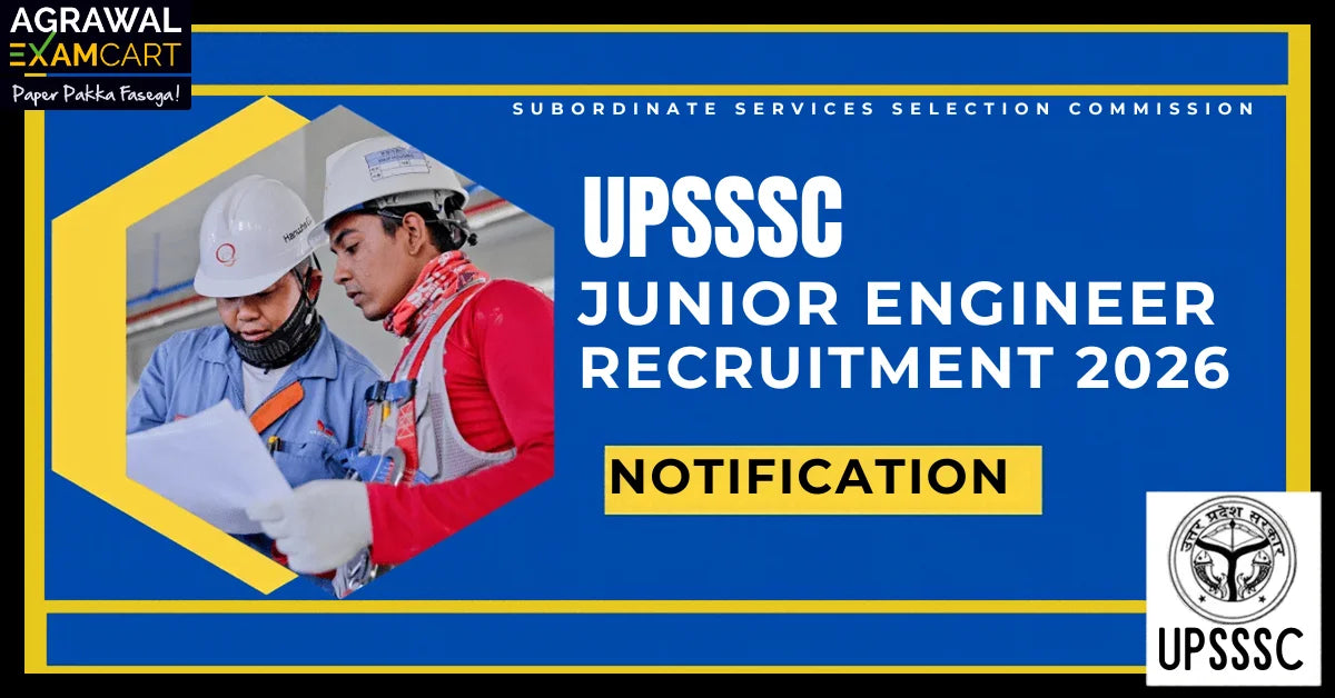 UPSSSC JE 2026 Notification Out, 1,536 Vacancies, Syllabus and Exam Pattern