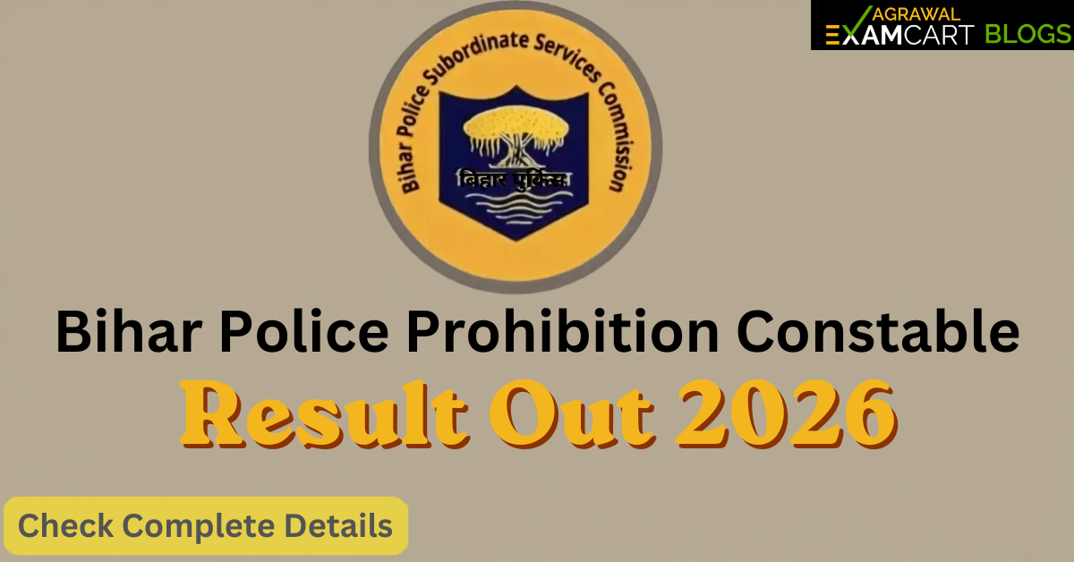 Bihar Police Prohibition Constable Result 2026 | Download Merit List