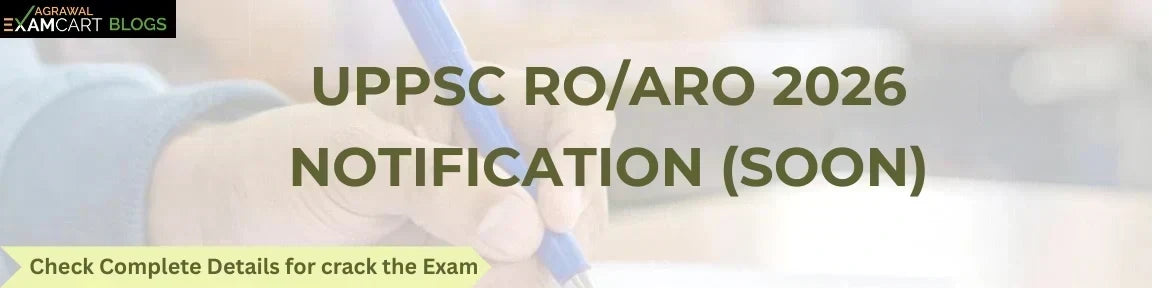 UPPSC RO and ARO 2026 Notification 