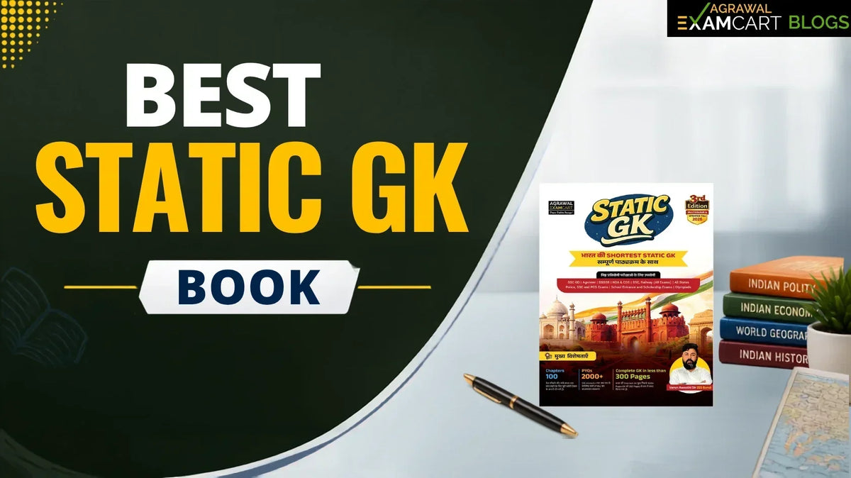 Best Static GK Book for SSC &amp; Competitive Exams 2026 | Complete Preparation Guide