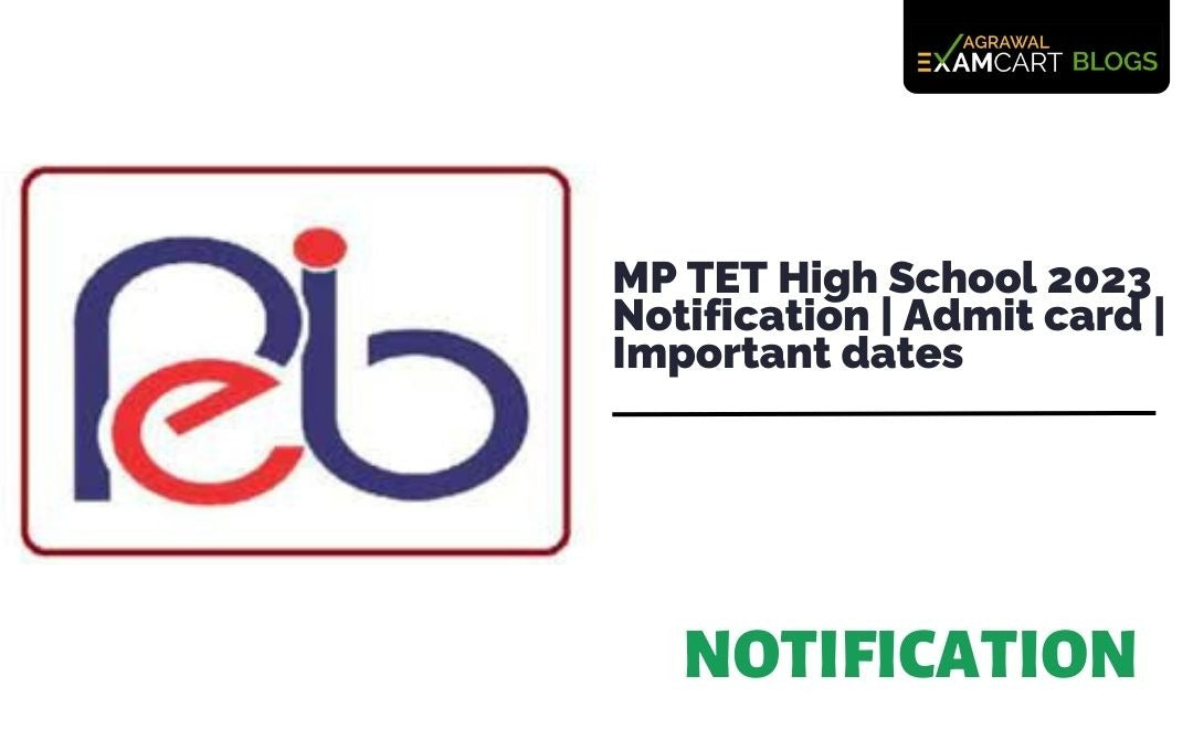 MP TET High School 2023 Notification