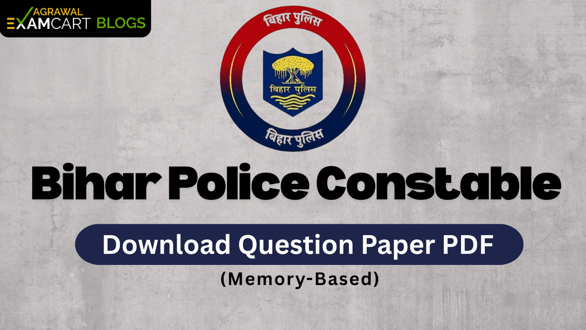 Bihar Police Constable 2025 Download Question Papers