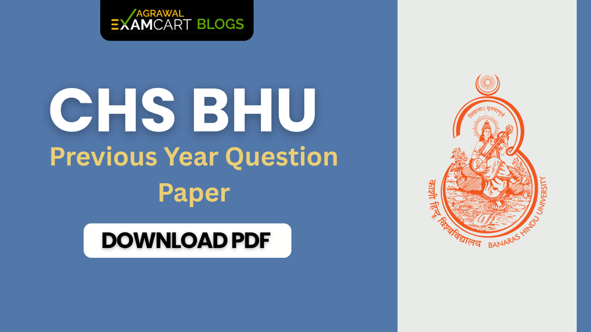 BHU SET Previous Year Question Papers, Download PDF