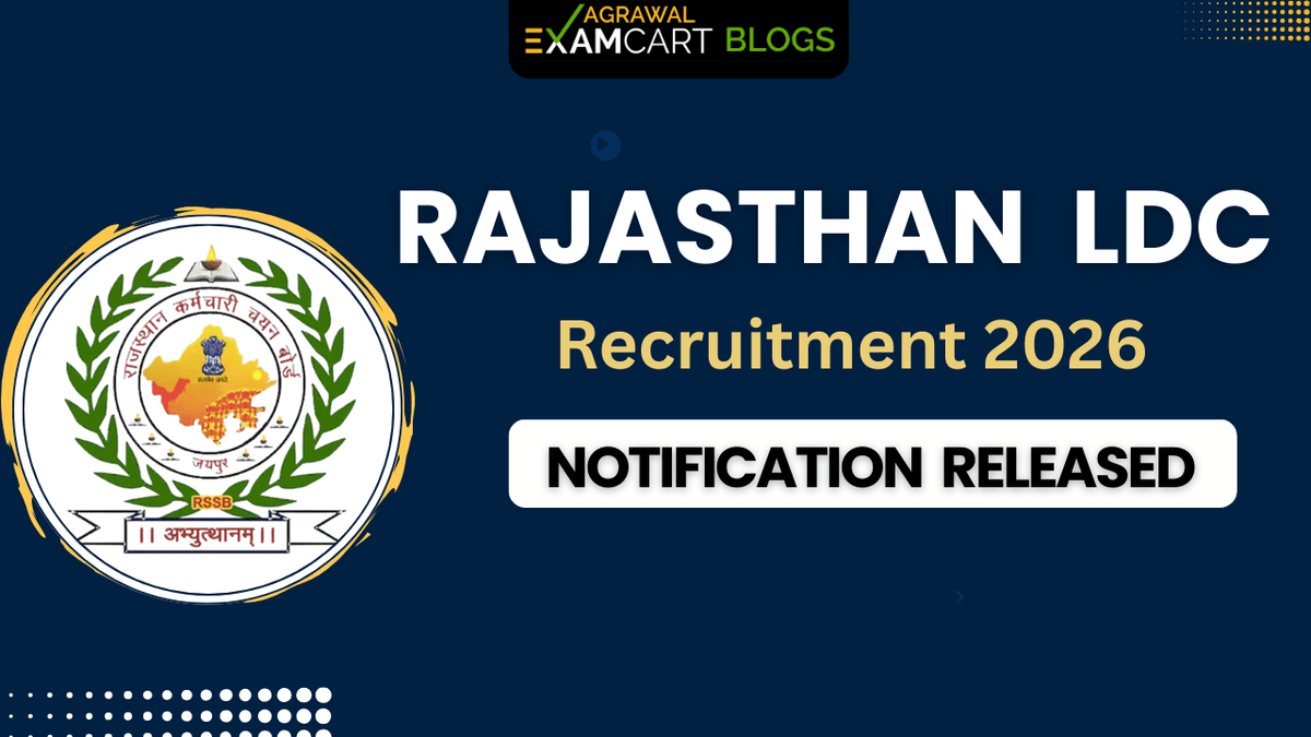 RSSB LDC Exam City 2026 Out for 10644 Junior Assistant &amp; Clerk Grade-II Posts