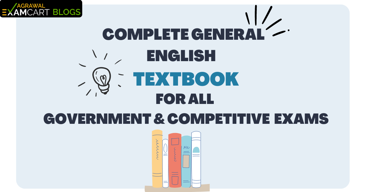 Examcart General English Textbook for Government &amp; Competitive Exams