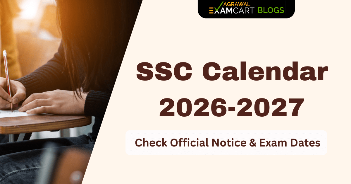 SSC Exam Calendar 2026-27 Out, Check Exam date and Schedule