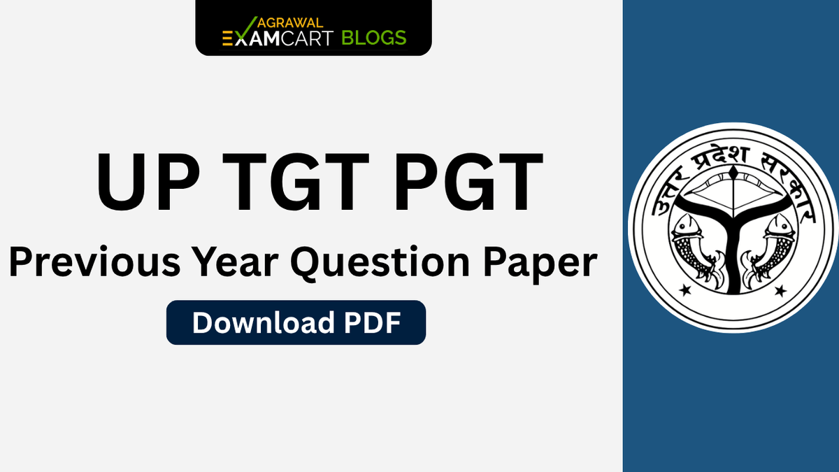 UP TGT PGT Previous Year Question Papers, Download PDF