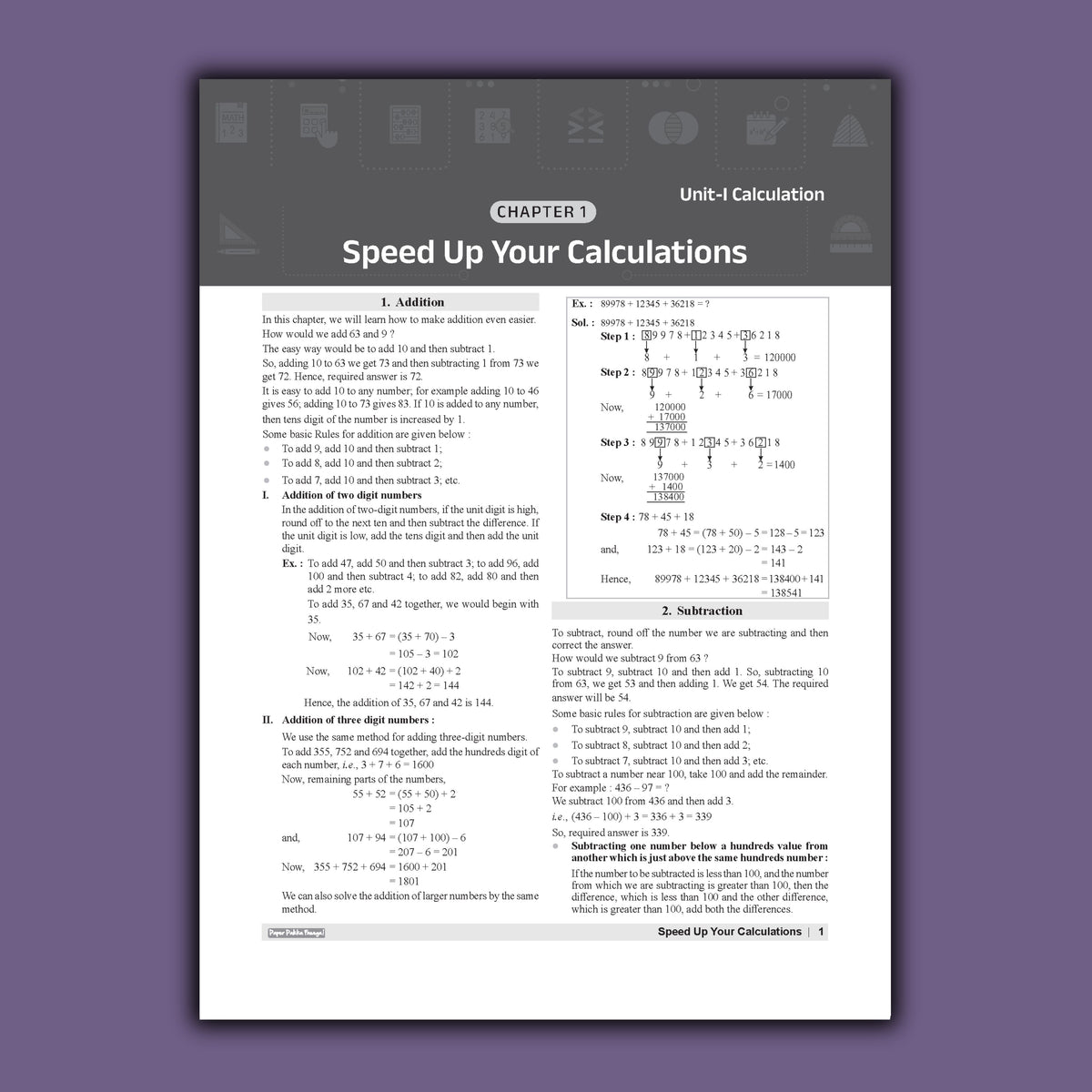 Examcart Competitive Maths Shortcuts Secrets Textbook By DP Singh Sir for All Government Exams (NRA CET, SSC, Bank, Railway, Defence, Police and all other exams) in English Medium