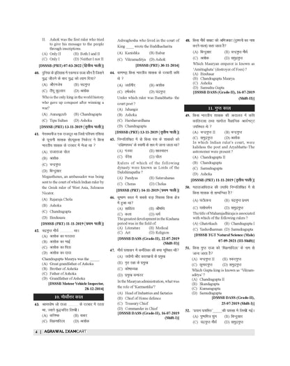 Examcart DSSSB General Awareness (GS) Chapterwise Solved Paper  Book for PRTs | TGTs | PGTs | Spl. Edu | DASS Exams In Hindi