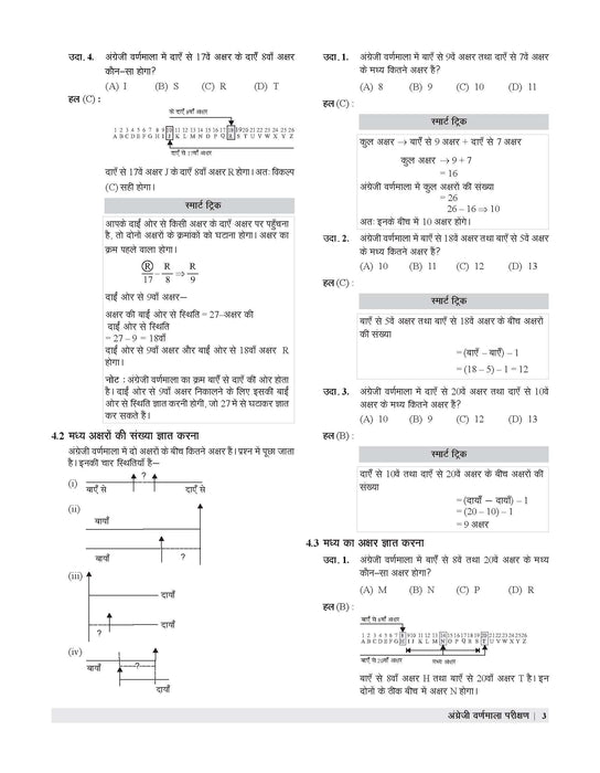 Examcart Competitive Reasoning Shortcut Secrets Textbook for All Government Exams (NRA CET, SSC, Bank, Railway, Defence, Police and all other exams) in Hindi Medium