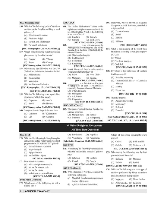 Examcart SSC General Study (G.S.) Question Bank By Richa Sharma for SSC GD | MTS | Delhi Police | Selection Post | CHSL | Stenographer | CPO & CGL (Tier 1 & 2) Exam (English Medium)