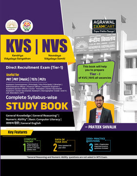 KVS NVS Books By Prateek Shivalik Sir