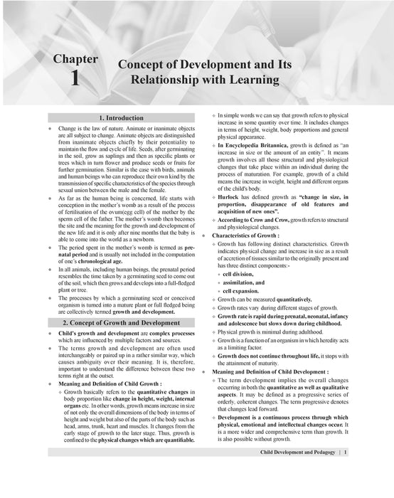 Examcart CTET Paper 1 (Class 1 to 5) Complete Guidebook for 2025 Exam in English