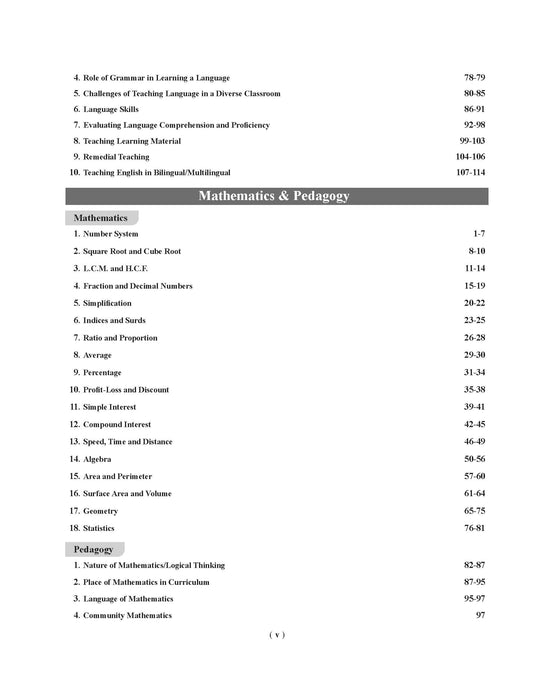 E-Book Examcart CTET Paper 2 (Class 6 to 8) Maths & Science Guidebook for 2025 Exam in English (Copy)
