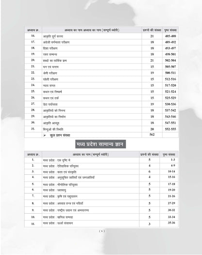 Examcart Madhya Pradesh Police Constable Study Book For 2026 Exam In Hindi