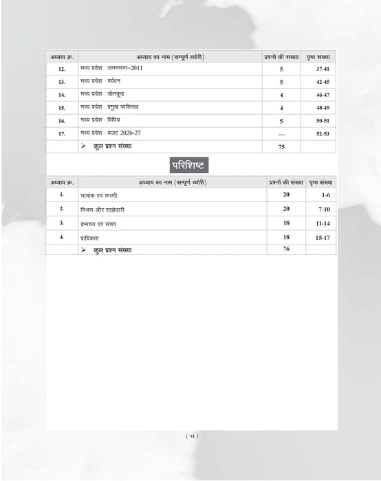 Examcart Madhya Pradesh Police Constable Study Book For 2026 Exam In Hindi