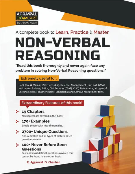 Examcart Samanaya Hindi by Arun Sir + Quantitive Aptitude + Reasoning Textbooks in English For All Central & State Level Exams (4 Books Combo)