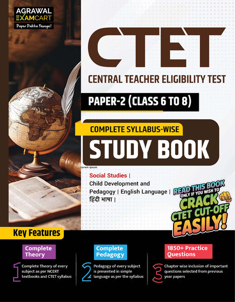 E-Book Examcart CTET Paper 2 (Class 6 to 8) Social Studies/Social Science Guidebook in English For 2025 Exam (Copy)