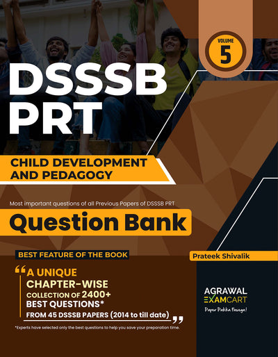 Examcart DSSSB Child Development and Pedagogy (CDP) Question Bank By Prateek Shivalik Sir for 2026 Exam in English
