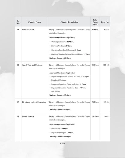 Examcart School Entrance Exam Math Class 6th Textbook For 2026 Exam in English