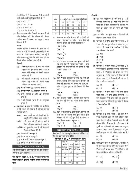 Examcart UPSSSC PET Group C Practice Sets For Entrance Exam 2024 in Hindi