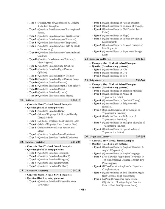 Examcart Competitive Maths Shortcuts Secrets Textbook by DP Singh Sir for All Government Exams (NRA CET, SSC, Bank, Railway, Defence, Police and all other exams) in English