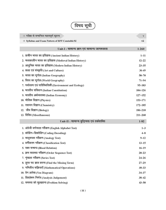 RPF constable & SI book 2024