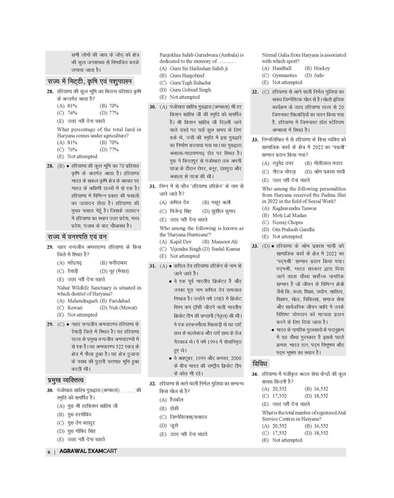 HSSC CET Practice Set Book