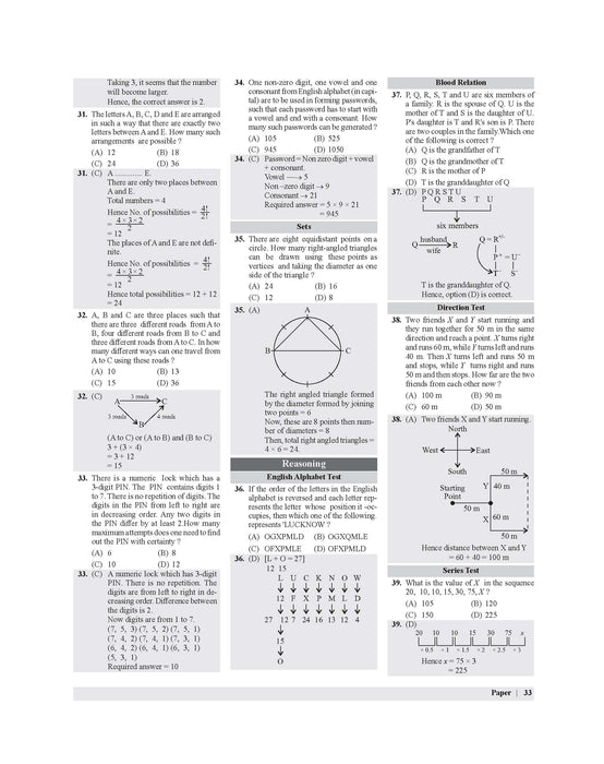 upsc prelims solved paper book in English
