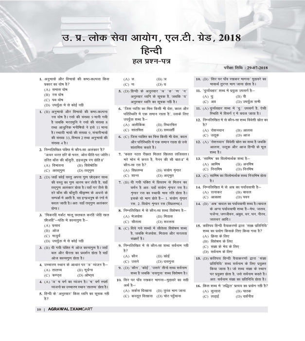 TGT Hindi practice set  