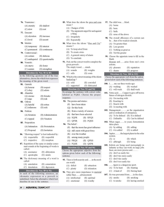 TGT English practice set
