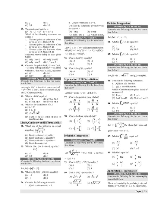 nda maths pyq book