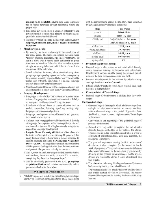 Examcart CTET Paper 2 (Class 6 to 8) Maths & Science Guidebook for 2025 Exam in English