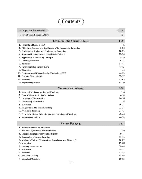 Examcart All Subjects Pedagogy Textbook For Teaching Exam in English For 2025 Exam