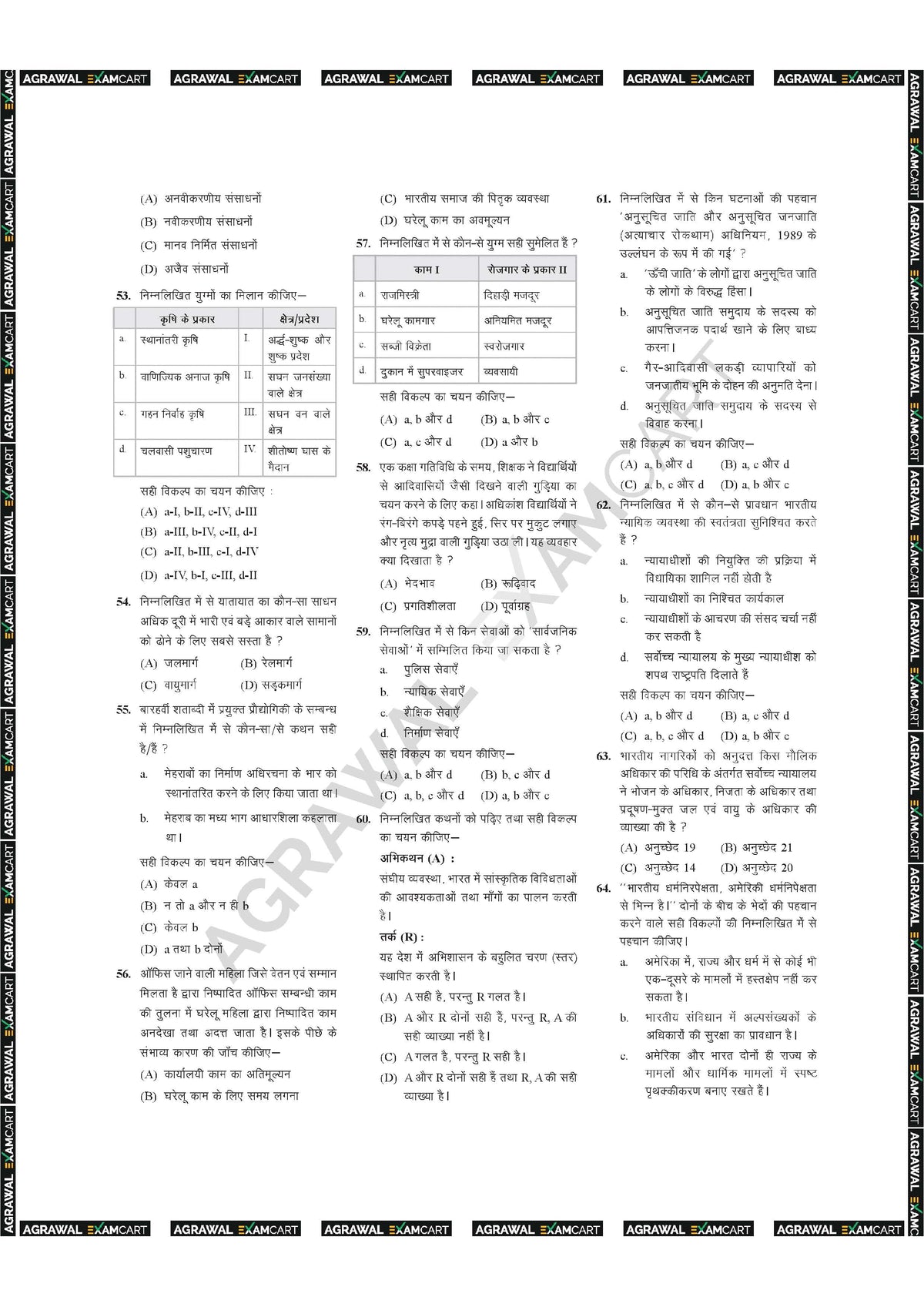 CTET Paper 2 SST (August 2023 & January 2024) Previous Year Solved Papers In Hindi (E-Book)